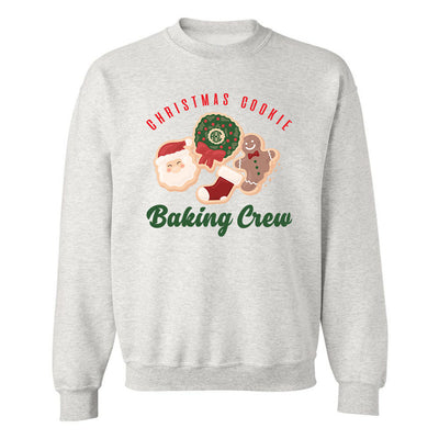 Monogrammed 'Christmas Cookie Baking Crew' Crewneck Sweatshirt - United Monograms