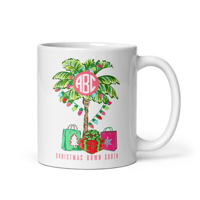 Monogrammed 'Christmas Down South' Mug - United Monograms