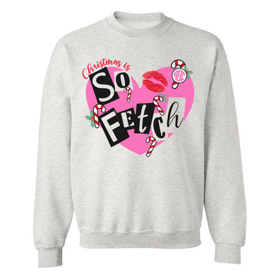 Monogrammed 'Christmas Is So Fetch' Crewneck Sweatshirt - United Monograms