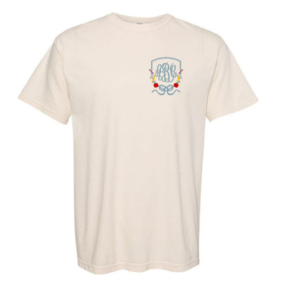 Monogrammed 'Classroom Crest Royalty' T-Shirt - United Monograms