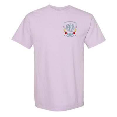 Monogrammed 'Classroom Crest Royalty' T-Shirt - United Monograms