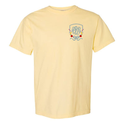 Monogrammed 'Classroom Crest Royalty' T-Shirt - United Monograms