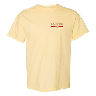 Monogrammed Coffee Designer Dupe T-Shirt - United Monograms