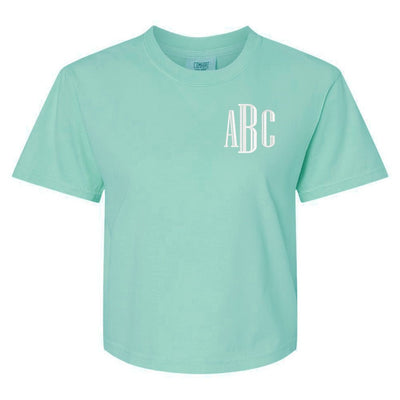 Monogrammed Comfort Colors Boxy T-Shirt - United Monograms
