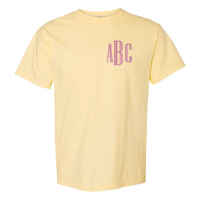 Monogrammed Comfort Colors T-Shirt - United Monograms