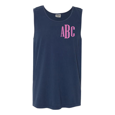 Monogrammed Comfort Colors Tank - United Monograms