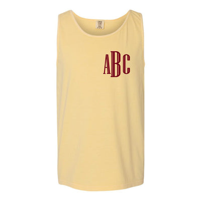 Monogrammed Comfort Colors Tank - United Monograms