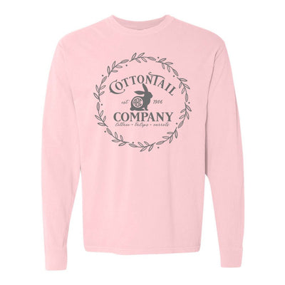 Monogrammed 'Cottontail Company' Long Sleeve T-Shirt - United Monograms