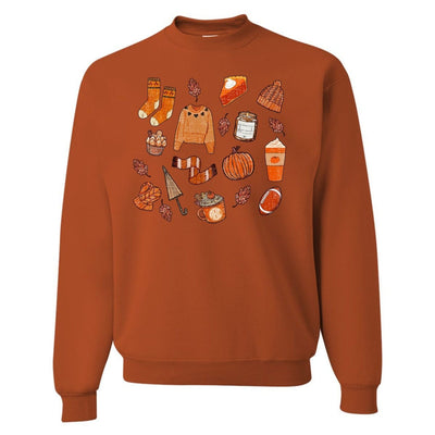 Monogrammed 'Cozy Fall' Crewneck Sweatshirt - United Monograms