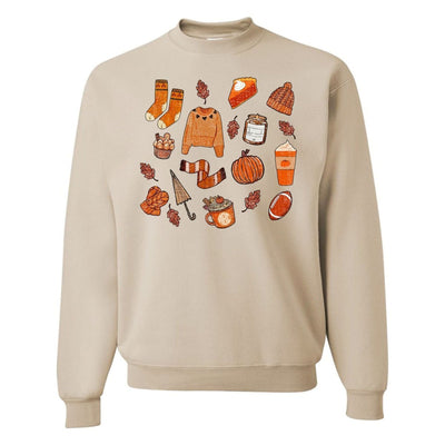 Monogrammed 'Cozy Fall' Crewneck Sweatshirt - United Monograms
