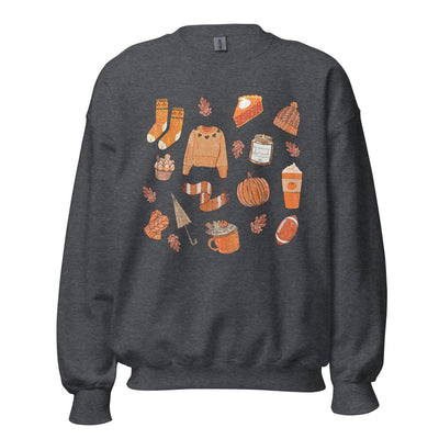 Monogrammed 'Cozy Fall' Crewneck Sweatshirt - United Monograms