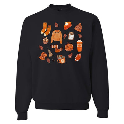 Monogrammed 'Cozy Fall' Crewneck Sweatshirt - United Monograms