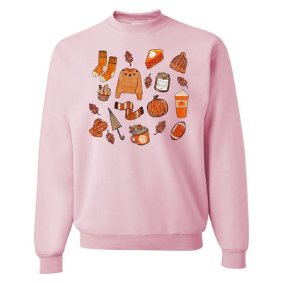 Monogrammed 'Cozy Fall' Crewneck Sweatshirt - United Monograms