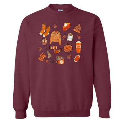 Monogrammed 'Cozy Fall' Crewneck Sweatshirt - United Monograms