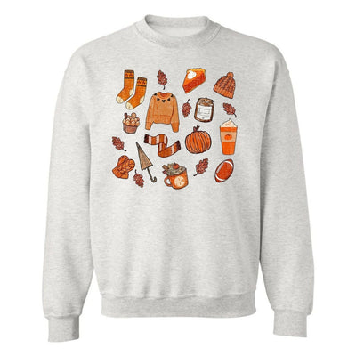 Monogrammed 'Cozy Fall' Crewneck Sweatshirt - United Monograms