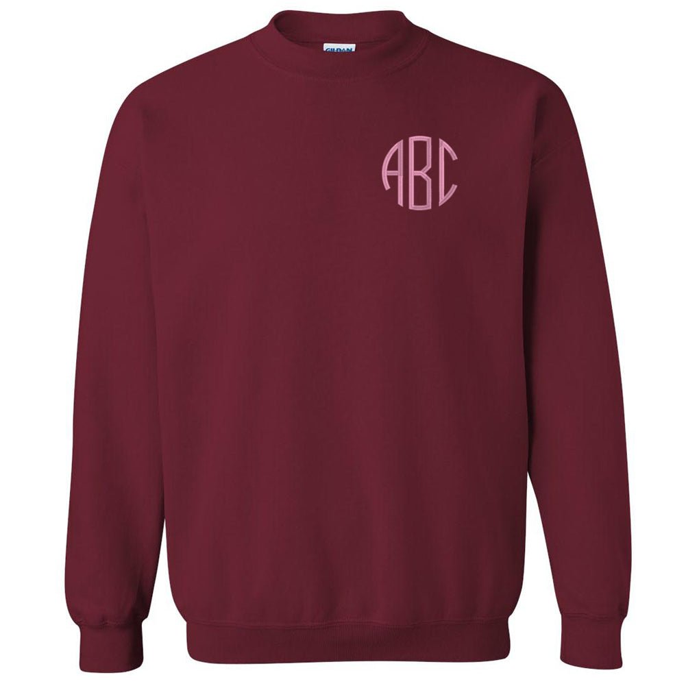 Monogrammed Crewneck Sweatshirt - United Monograms