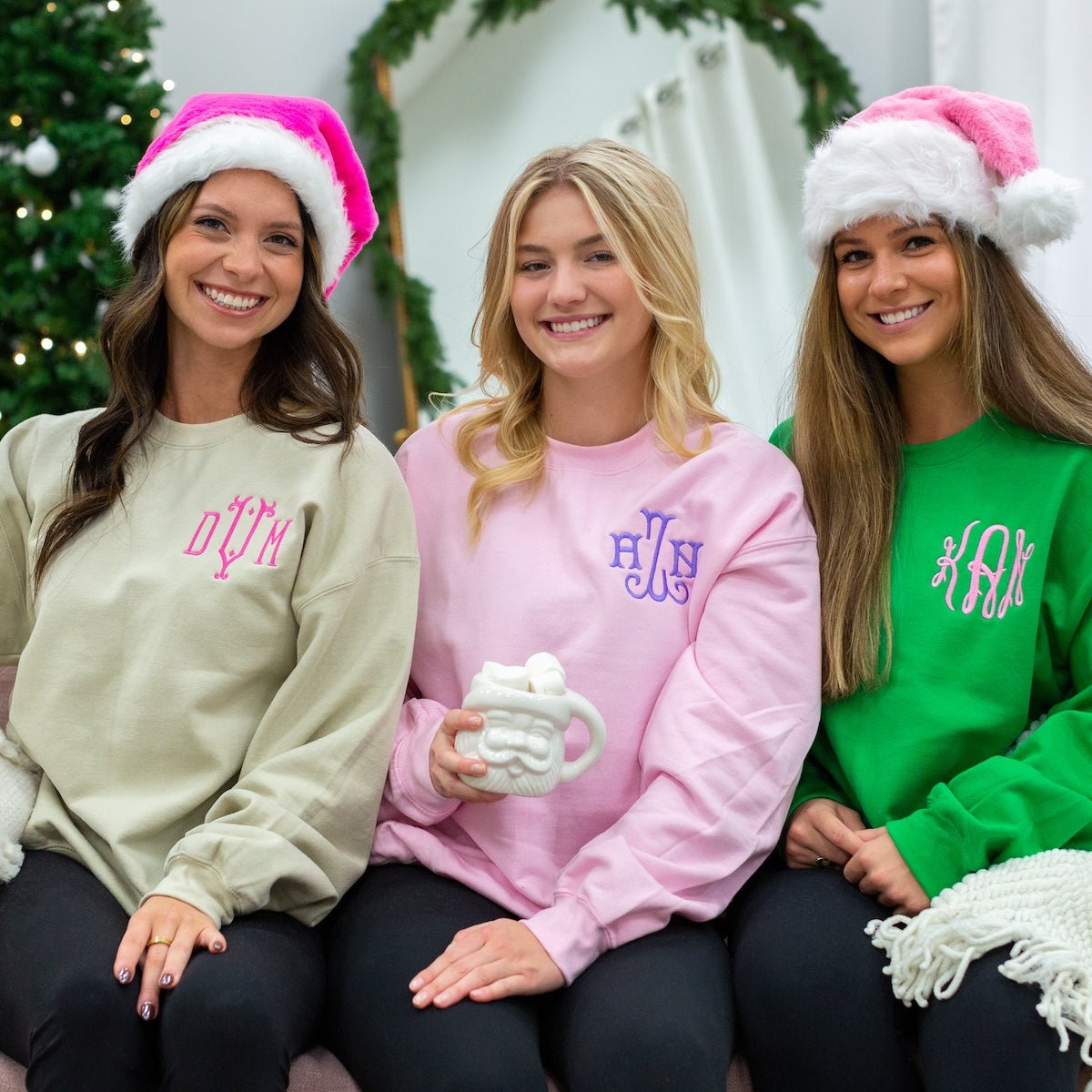 Monogrammed Crewneck Sweatshirt - United Monograms