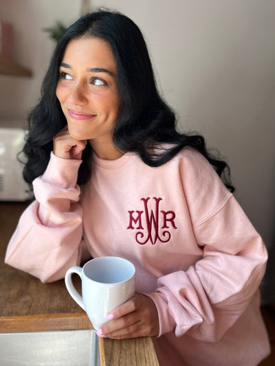 Monogrammed Crewneck Sweatshirt - United Monograms