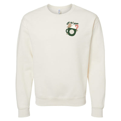 Monogrammed 'Cup Of Cheer' Crewneck Sweatshirt - United Monograms