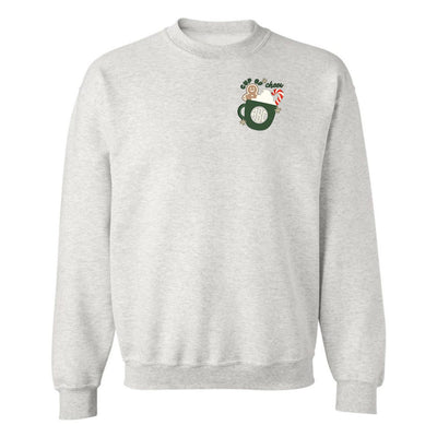 Monogrammed 'Cup Of Cheer' Crewneck Sweatshirt - United Monograms