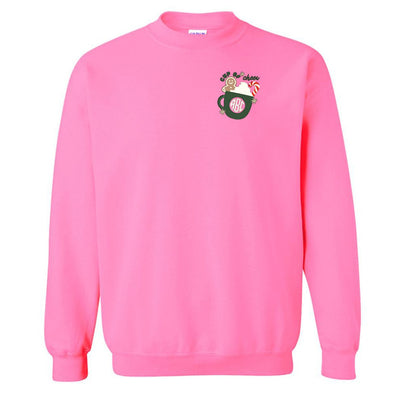 Monogrammed 'Cup Of Cheer' Crewneck Sweatshirt - United Monograms