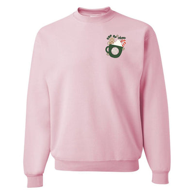 Monogrammed 'Cup Of Cheer' Crewneck Sweatshirt - United Monograms
