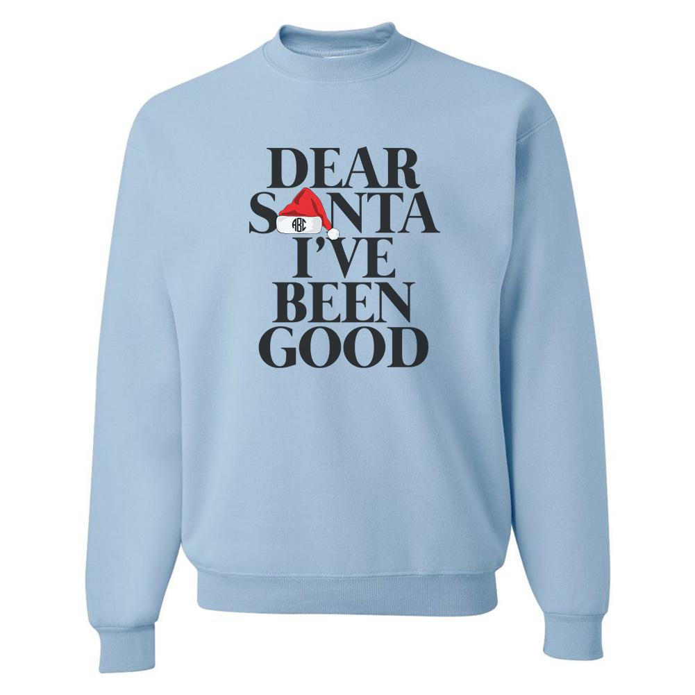 Monogrammed 'Dear Santa' Crewneck Sweatshirt - United Monograms