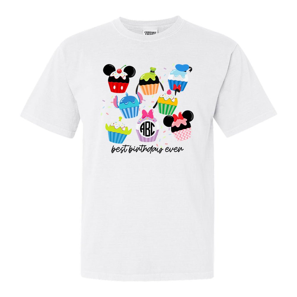 Monogrammed 'Disney Birthday' T-Shirt - United Monograms