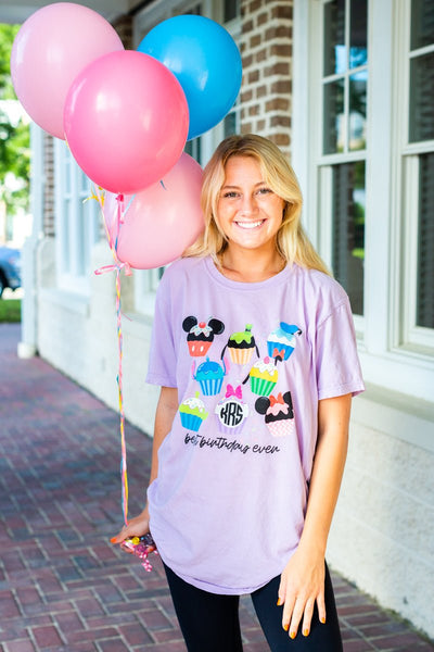 Monogrammed 'Disney Birthday' T-Shirt - United Monograms