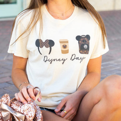 Monogrammed 'Disney Days' T-Shirt - United Monograms