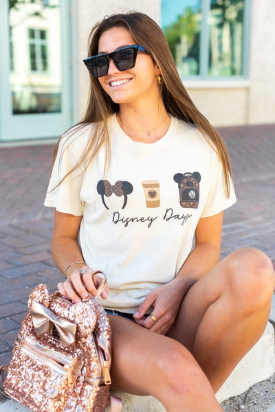 Monogrammed 'Disney Days' T-Shirt - United Monograms