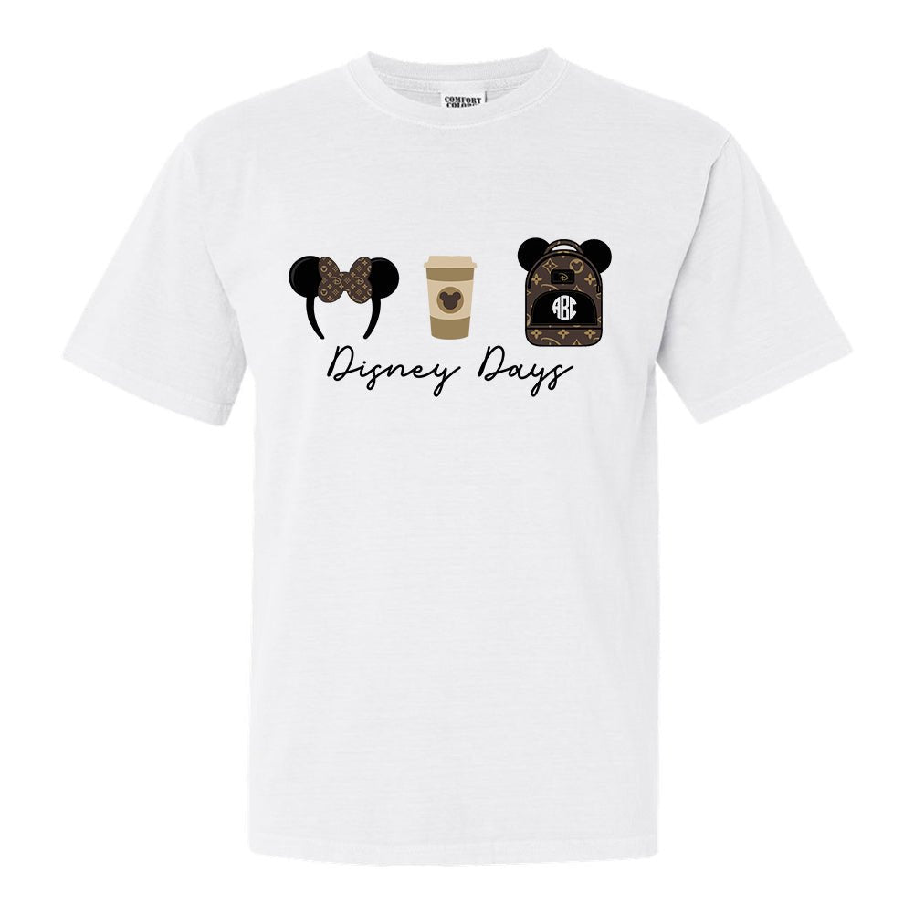 Monogrammed 'Disney Days' T-Shirt - United Monograms