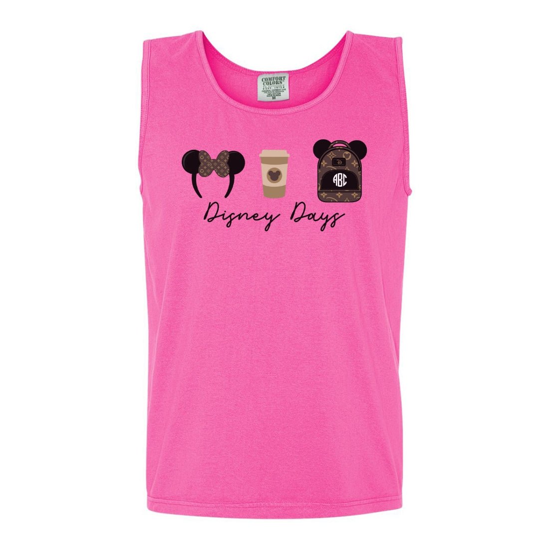 Monogrammed 'Disney Days' Tank Top - United Monograms
