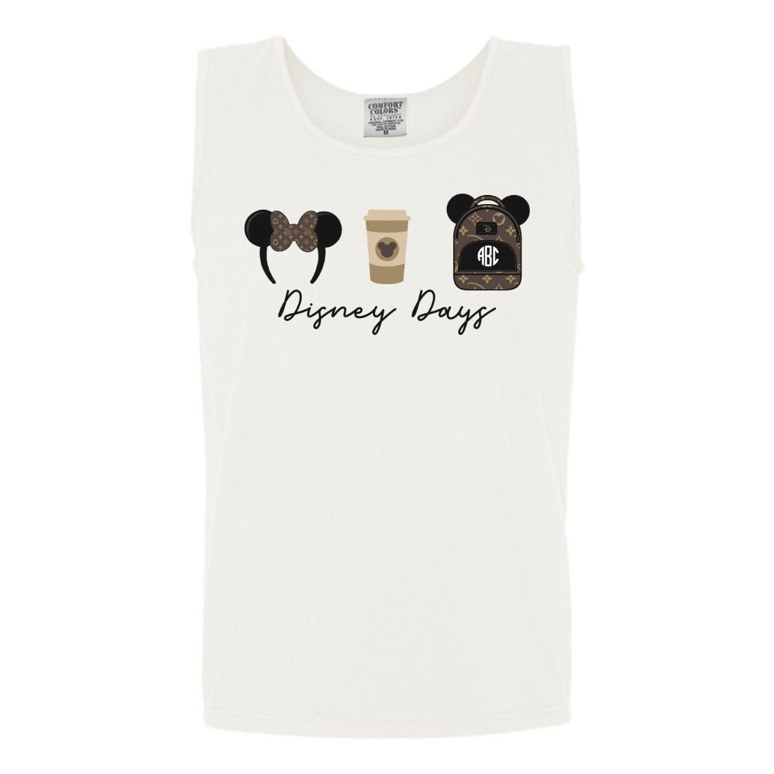 Monogrammed 'Disney Days' Tank Top - United Monograms