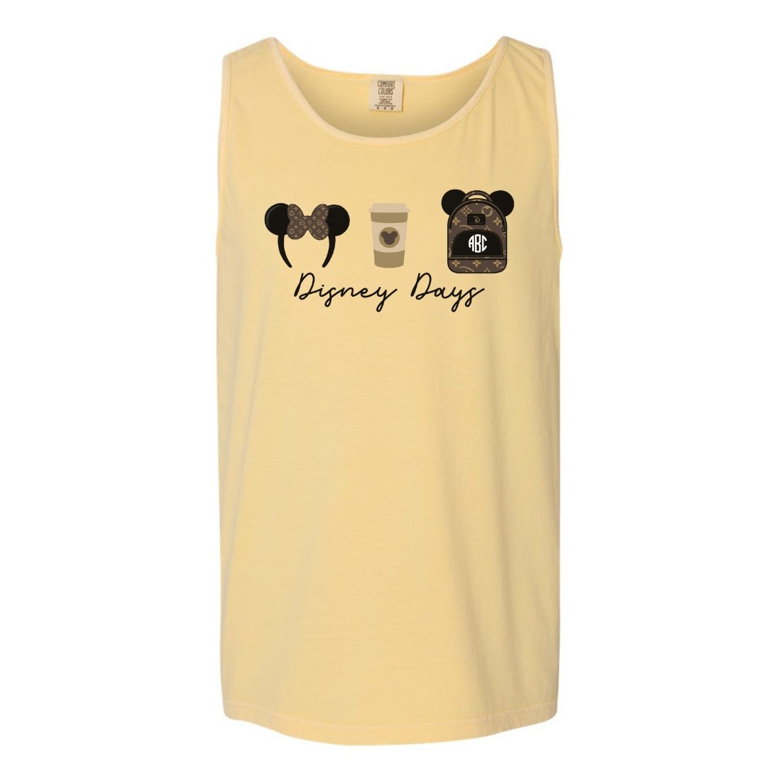 Monogrammed 'Disney Days' Tank Top - United Monograms