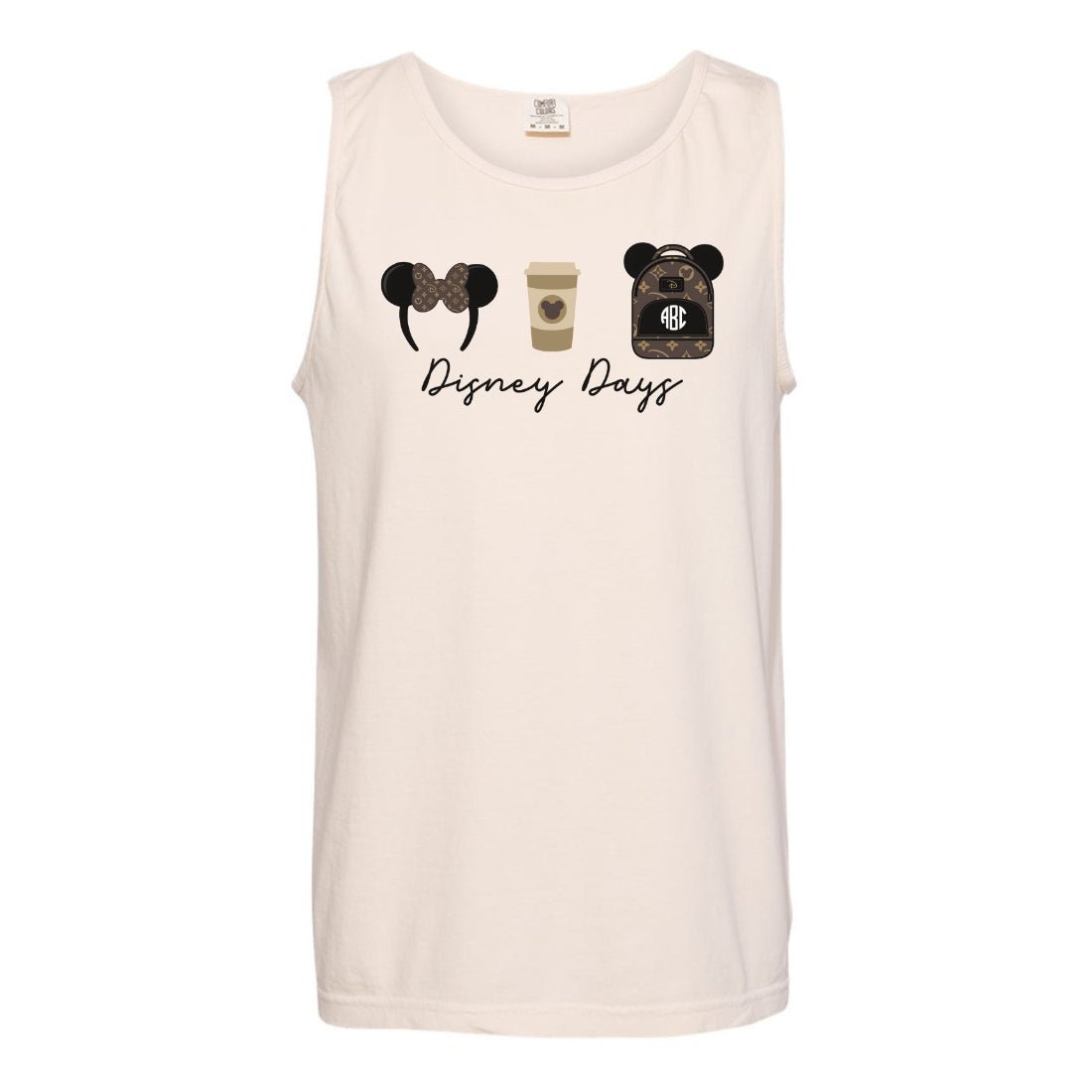 Monogrammed 'Disney Days' Tank Top - United Monograms