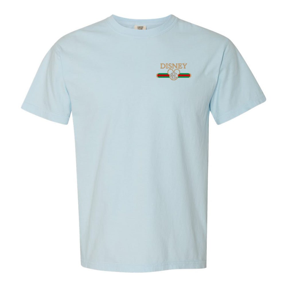 Monogrammed Disney Designer Dupe Comfort Colors T-Shirt - United Monograms