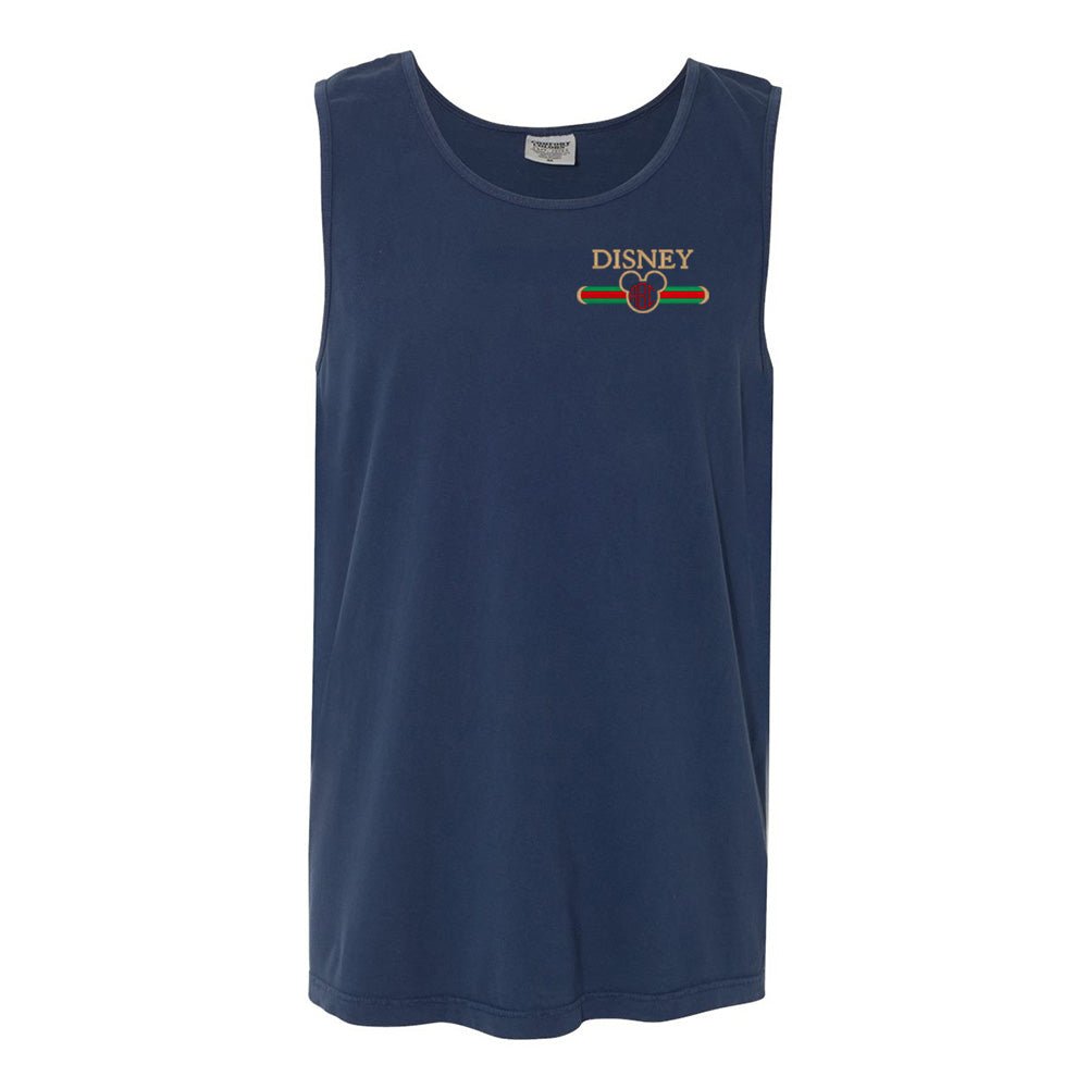 Monogrammed Disney Designer Dupe Comfort Colors Tank Top - United Monograms