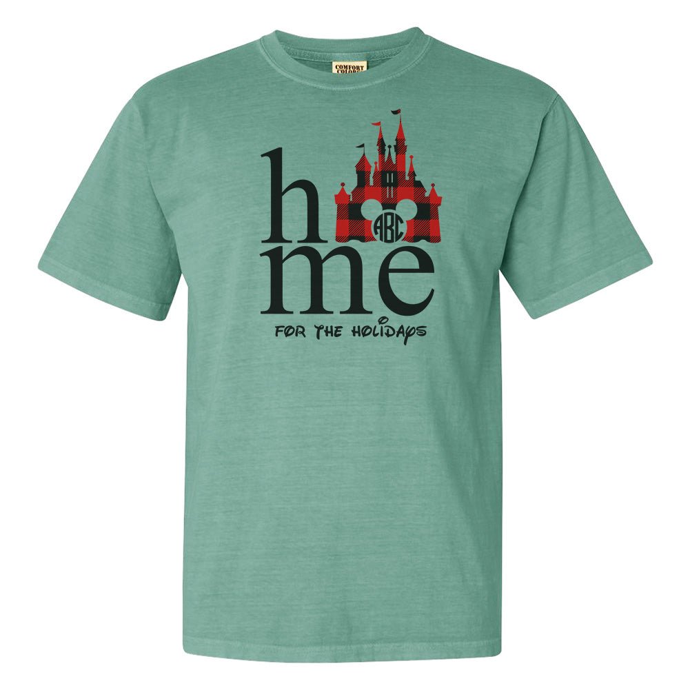 Monogrammed 'Disney Home for the Holidays' T-Shirt - United Monograms