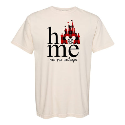 Monogrammed 'Disney Home for the Holidays' T-Shirt - United Monograms
