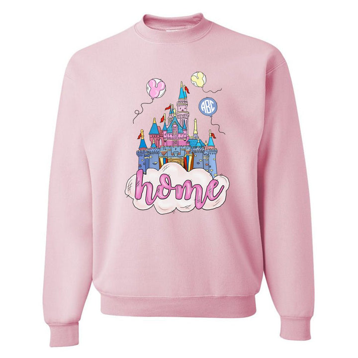 Monogrammed Disney Is Home Crewneck Sweatshirt United Monograms