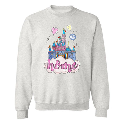 Monogrammed 'Disney Is Home' Crewneck Sweatshirt - United Monograms