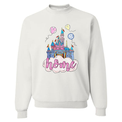 Monogrammed 'Disney Is Home' Crewneck Sweatshirt - United Monograms