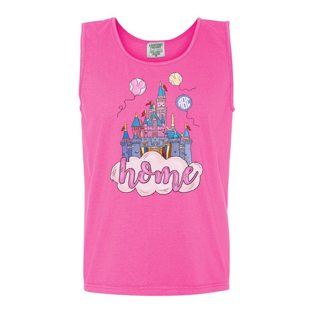 Monogrammed 'Disney Is Home' Tank Top - United Monograms