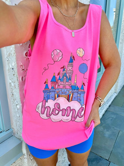 Monogrammed 'Disney Is Home' Tank Top - United Monograms