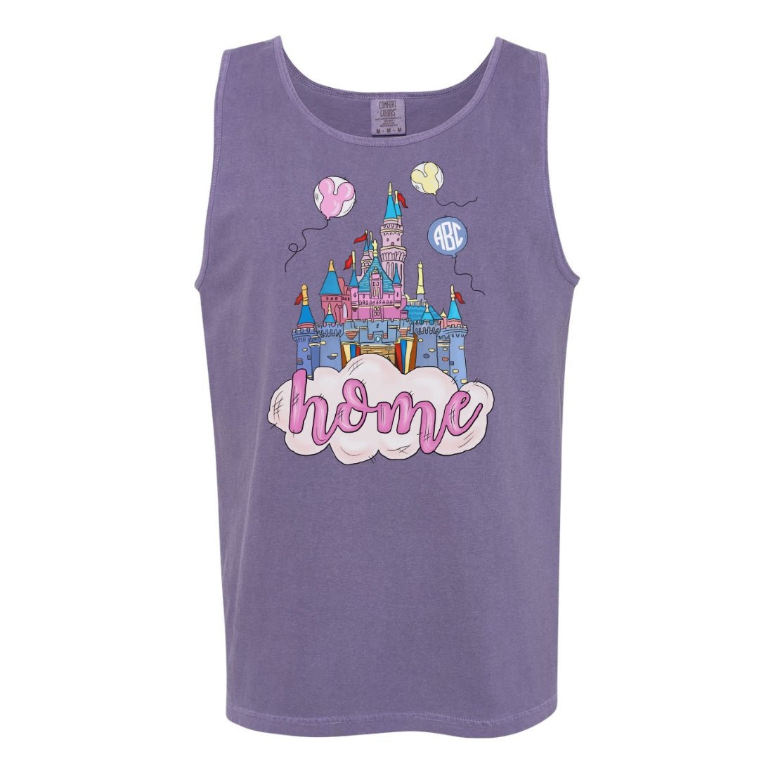 Monogrammed 'Disney Is Home' Tank Top - United Monograms