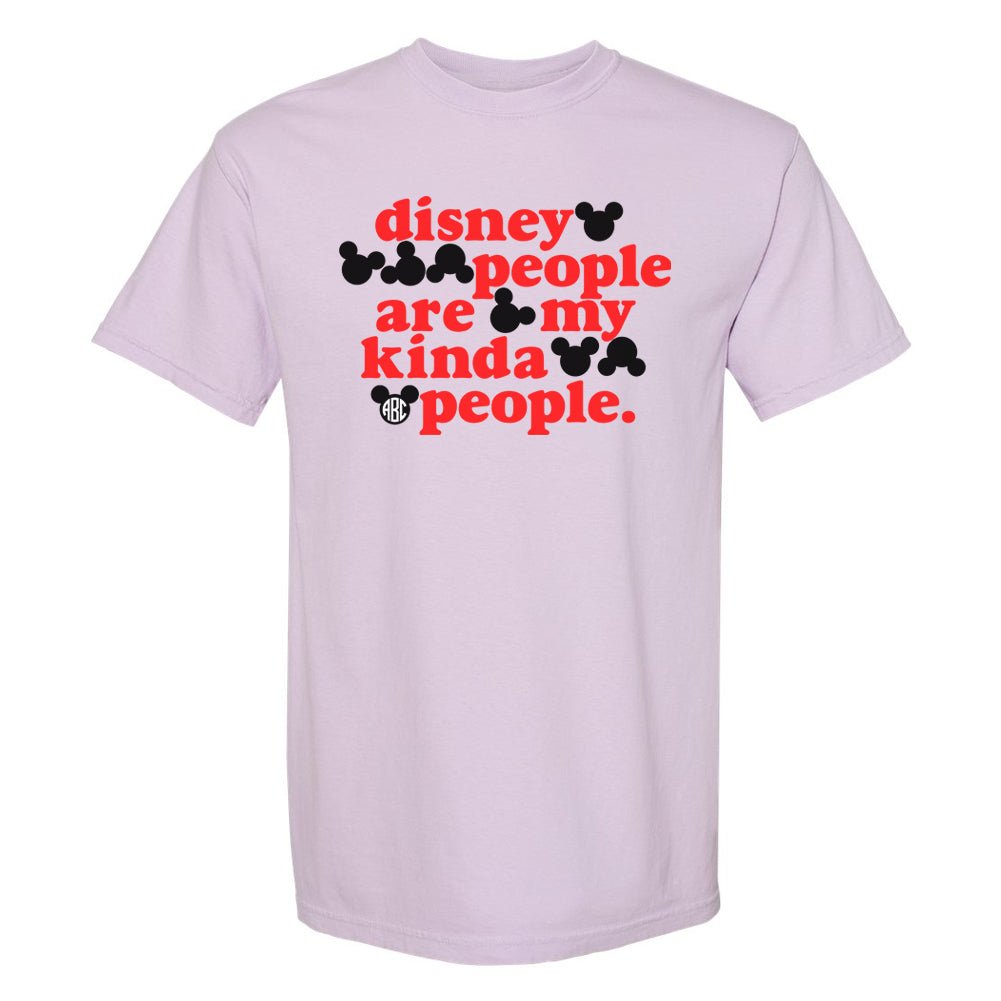 Monogrammed 'Disney People Are My Kinda People' T-Shirt - United Monograms