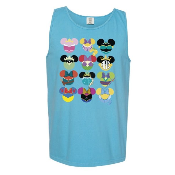 Monogrammed 'Disney Princess' Tank Top - United Monograms