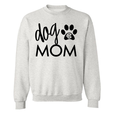 Monogrammed 'Dog Mom' Crewneck Sweatshirt - United Monograms