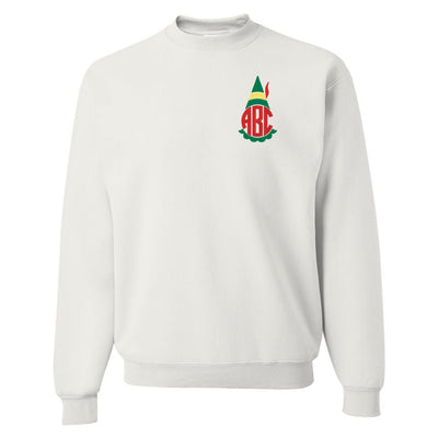 Monogrammed Elf Crewneck Sweatshirt - United Monograms